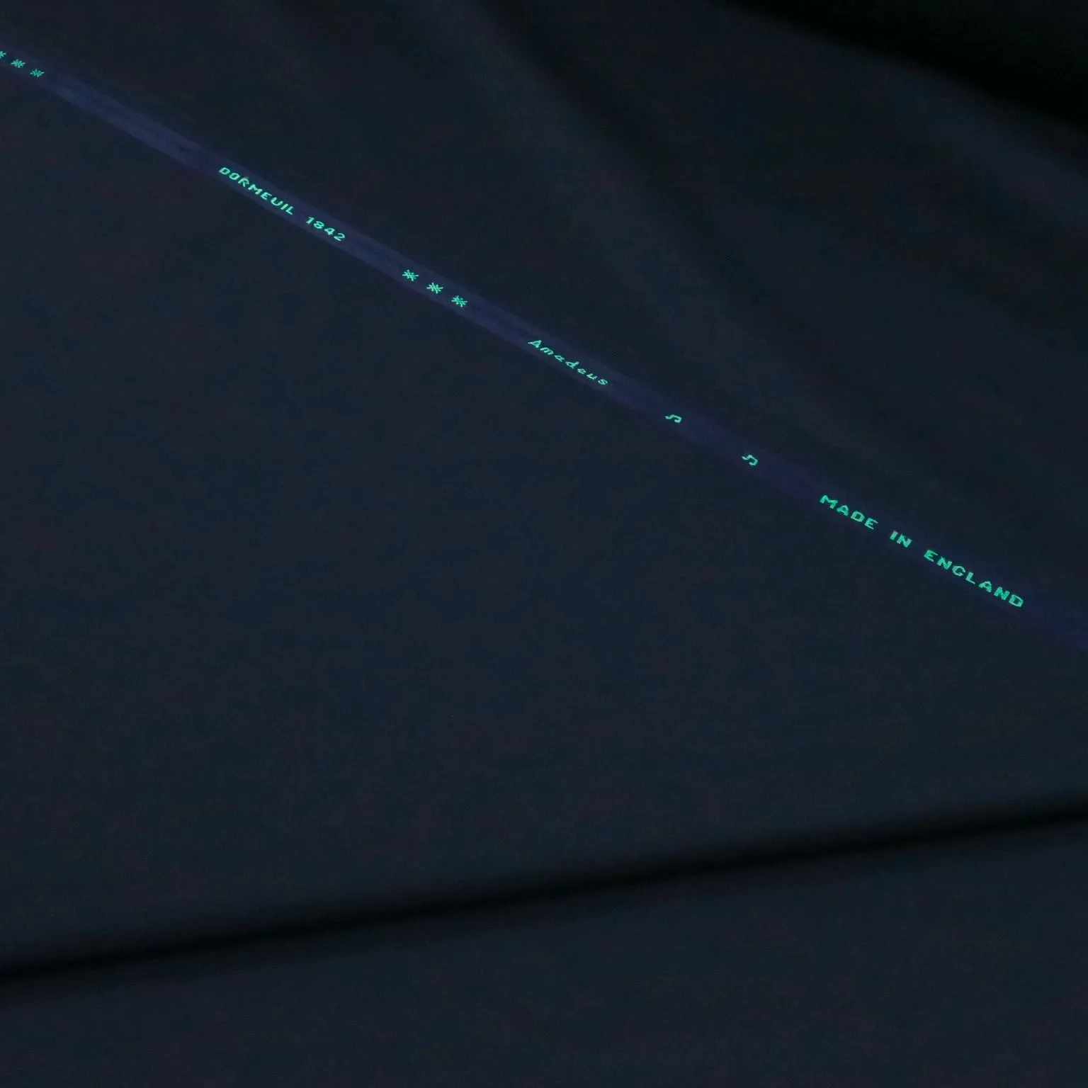 1.25 YDS Dark Navy Plain Solid Dormeuil Amadeus Wool Luxury Fabric