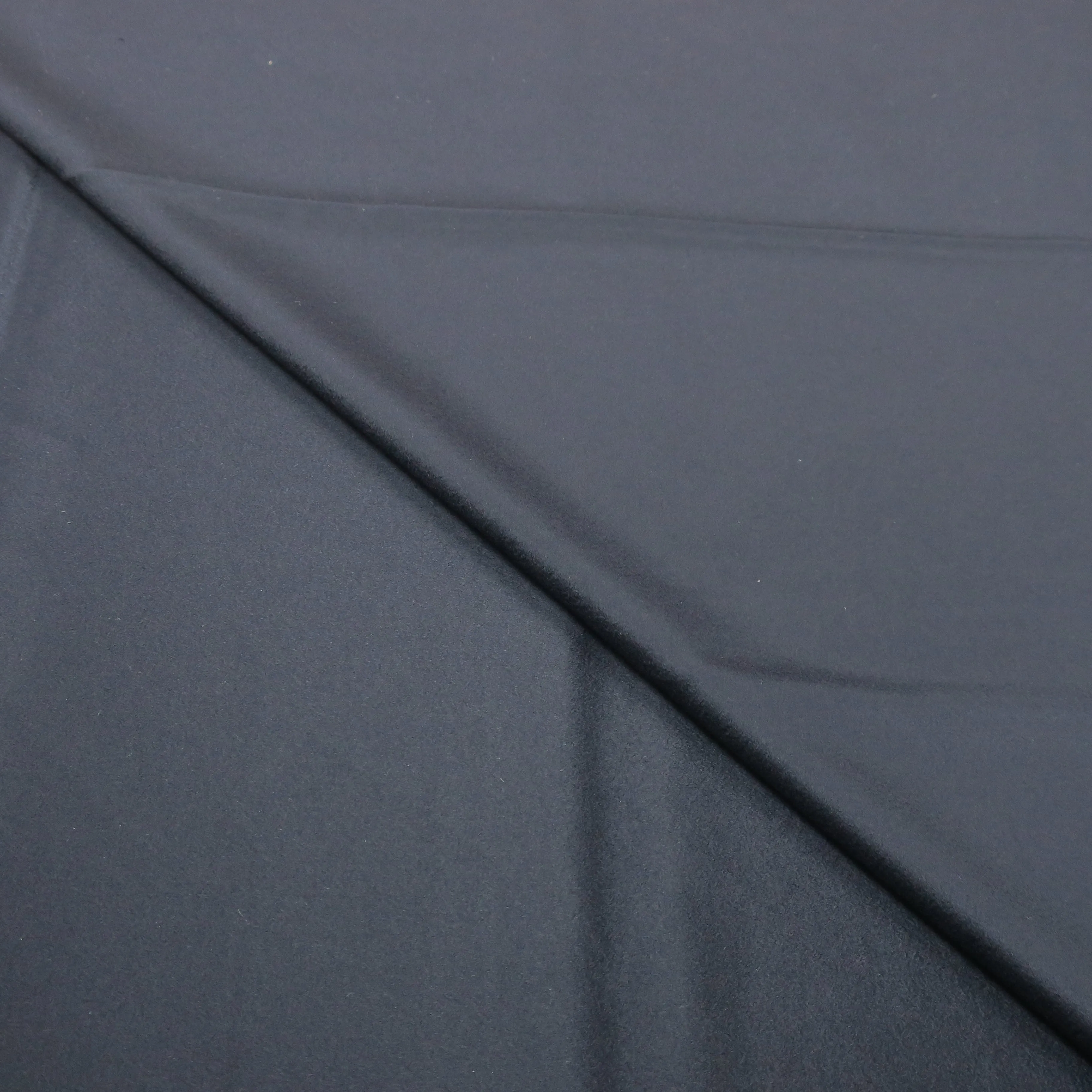 2 YDS Solid Midnight Blue 100% Cashmere Loro Piana Fabric