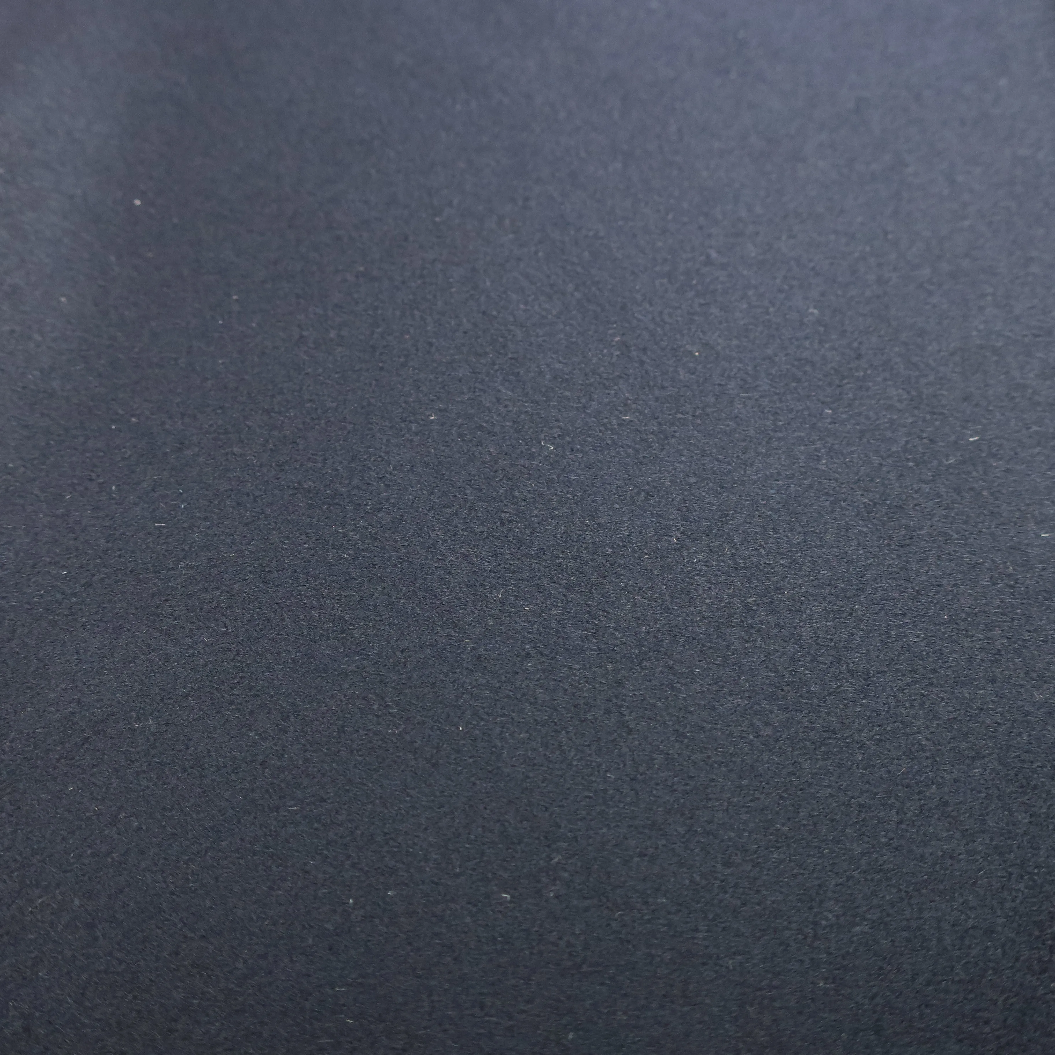 2 YDS Solid Midnight Blue 100% Cashmere Loro Piana Fabric