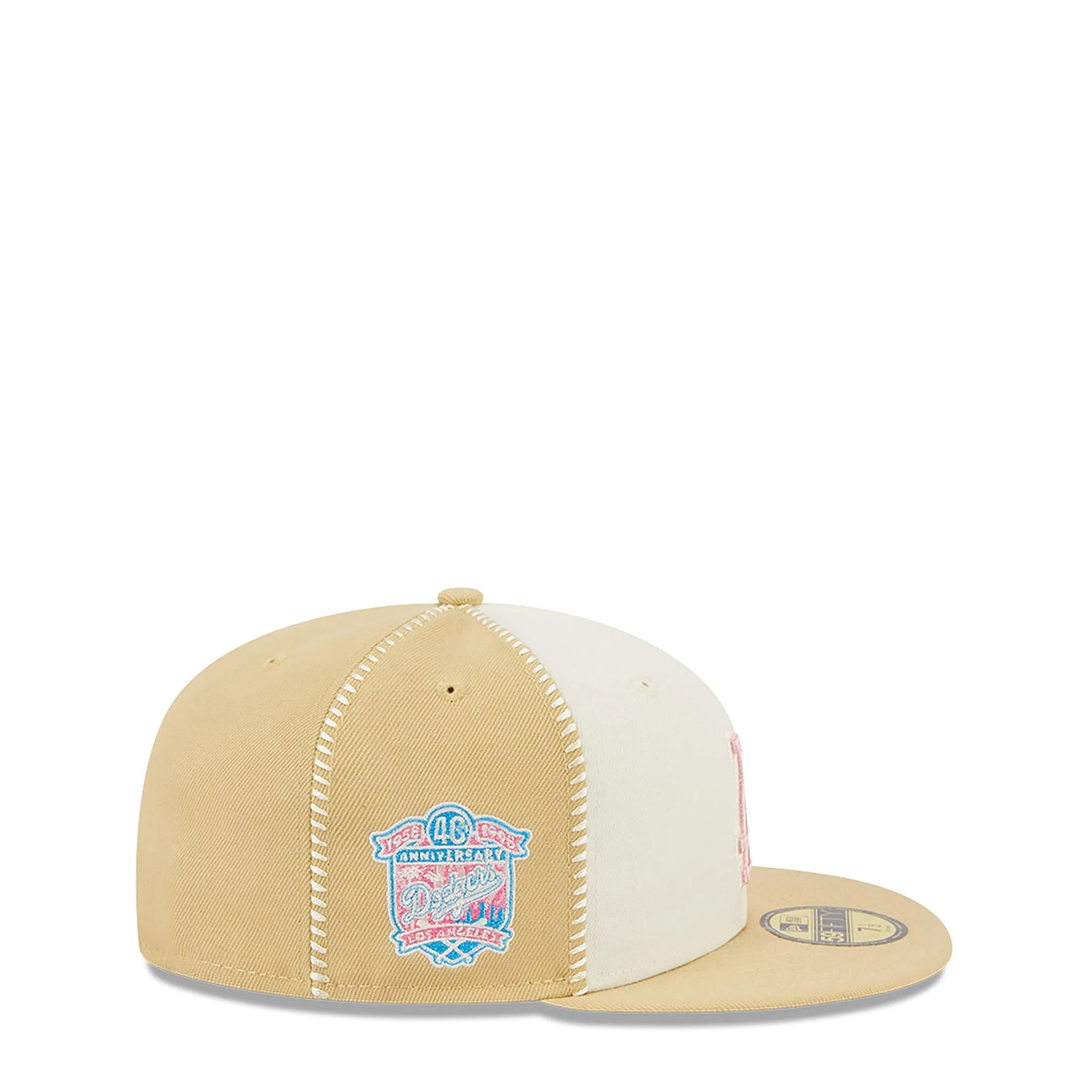 59FIFTY LOS ANGELES DODGERS SEAM STITCH FITTED CAP