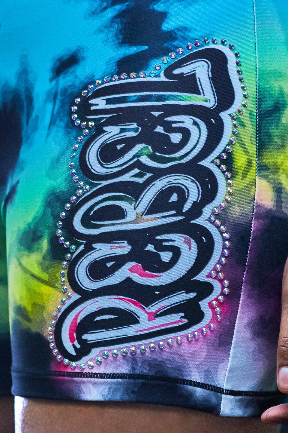 Adele Romper in Tie Dye Crush