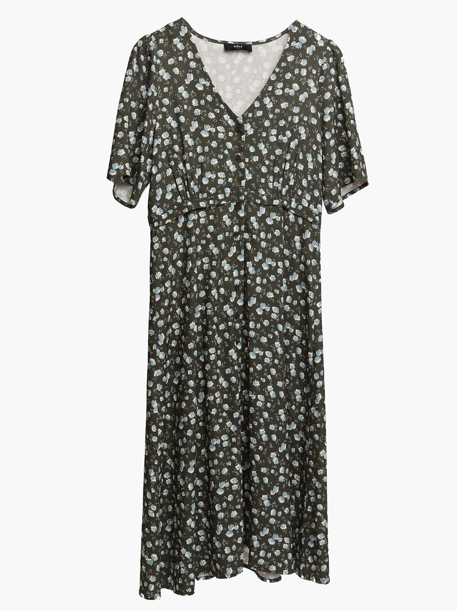 Amelia Button Front Dress