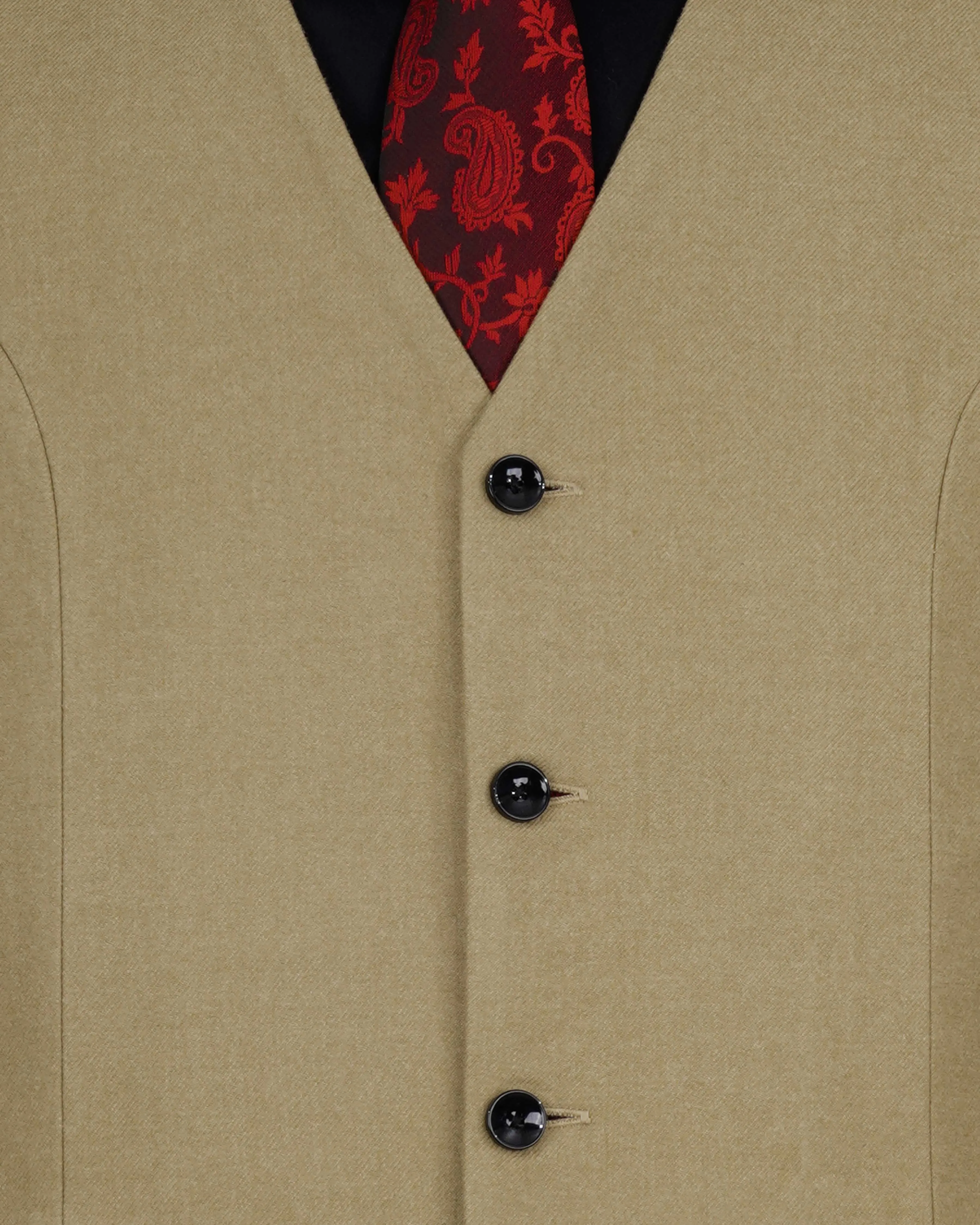 Arrowtown Brown Pure Wool Waistcoat