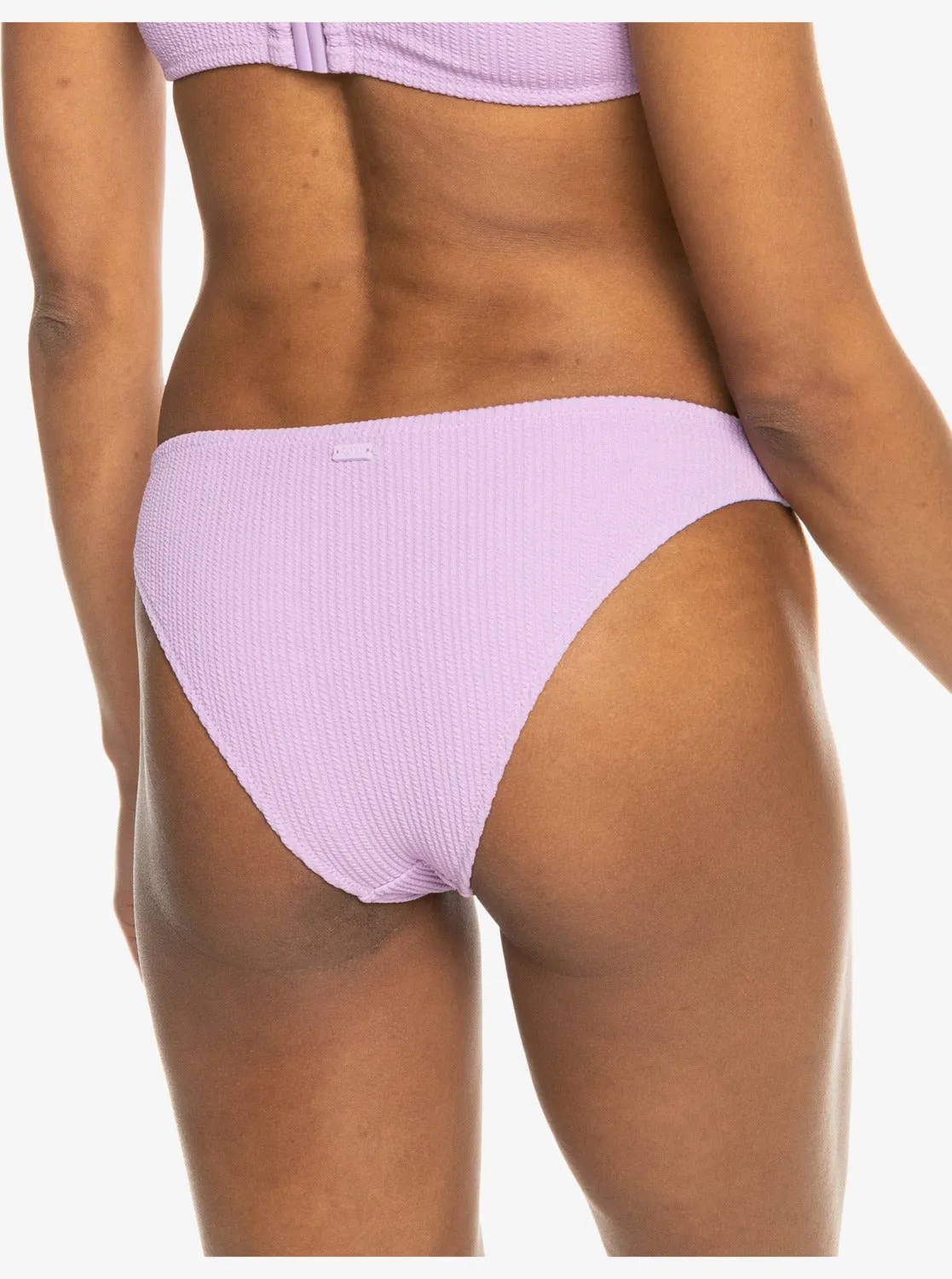 Aruba Moderate Bikini Bottoms - Crocus Petal