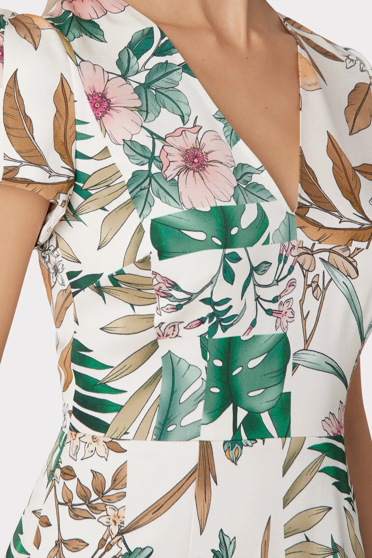 Atalie Jungle Print Dress