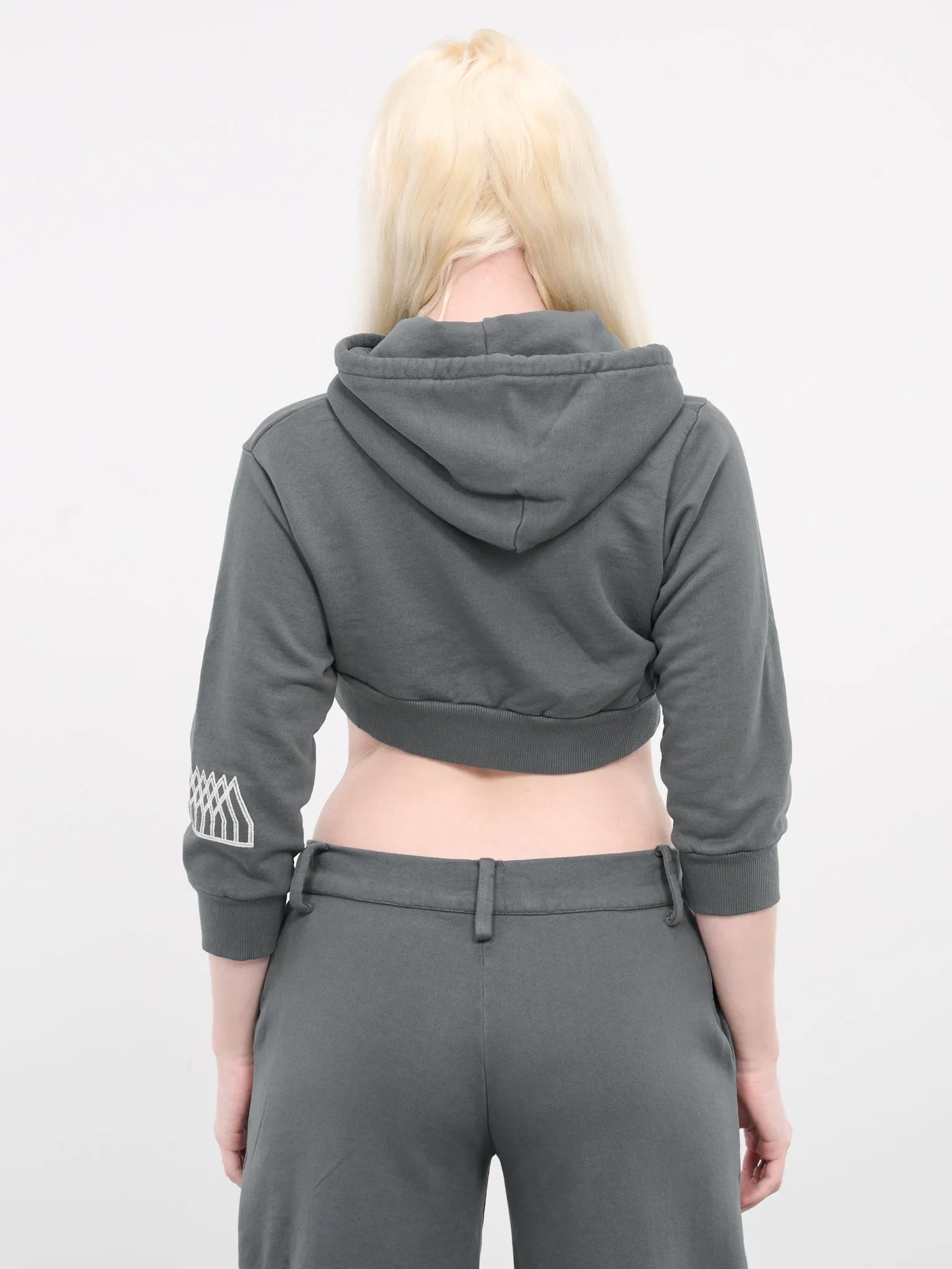 Baby Curved Zip Hoodie (1001000201-GREY)