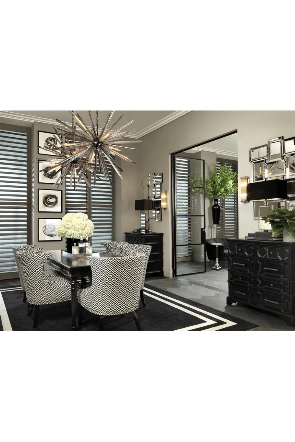 Black Carpet 7' x 10' | Eichholtz Celeste