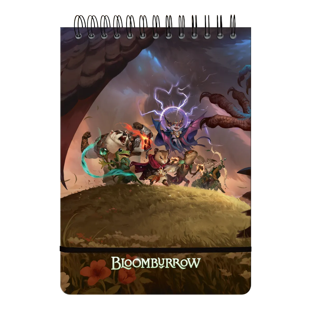 Bloomburrow Party Faceoff Against Dragonhawk, Fate’s Tempest Spiral Life Pad for Magic: The Gathering
