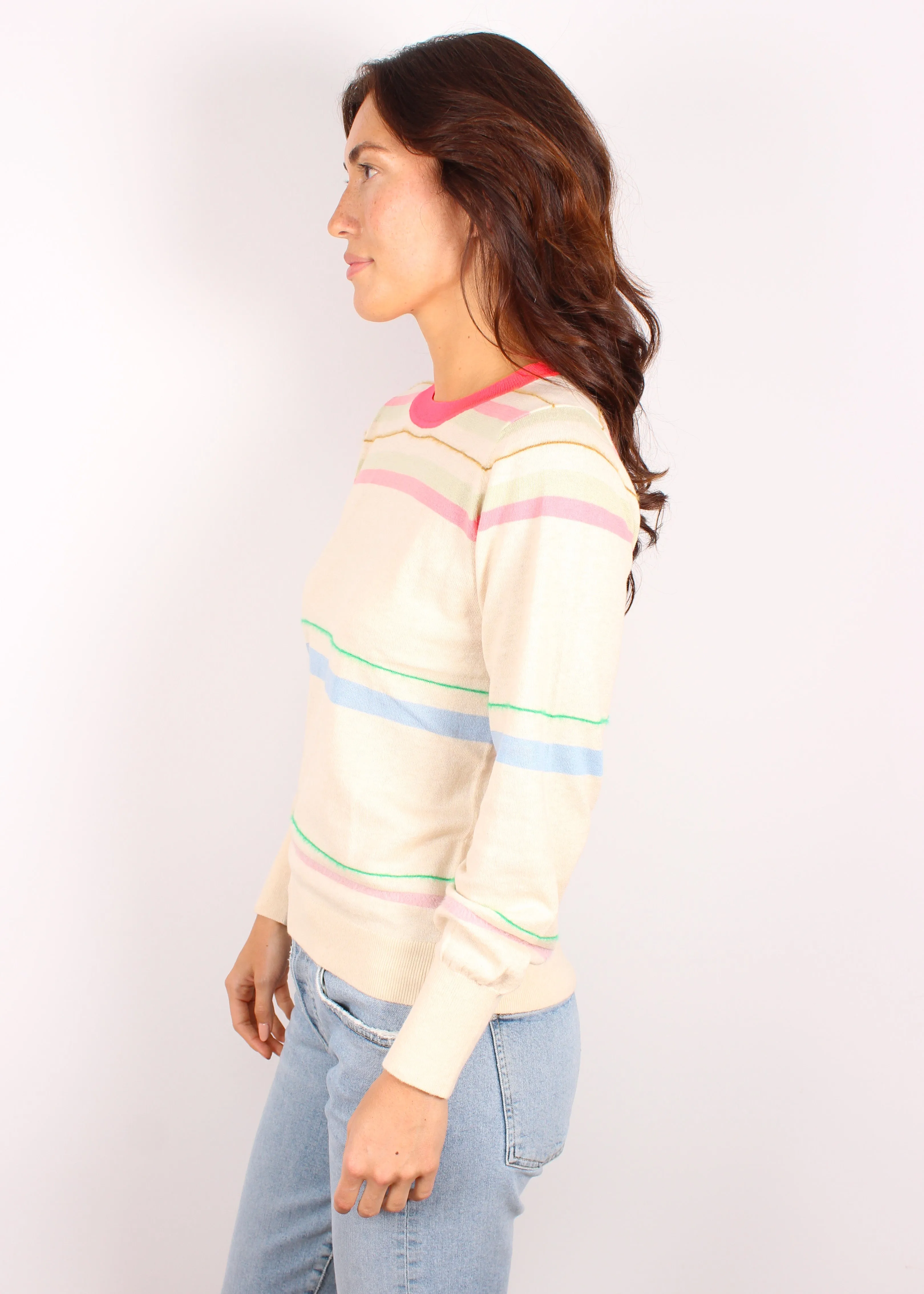 BR Gopsy Mixed Stripe Knit