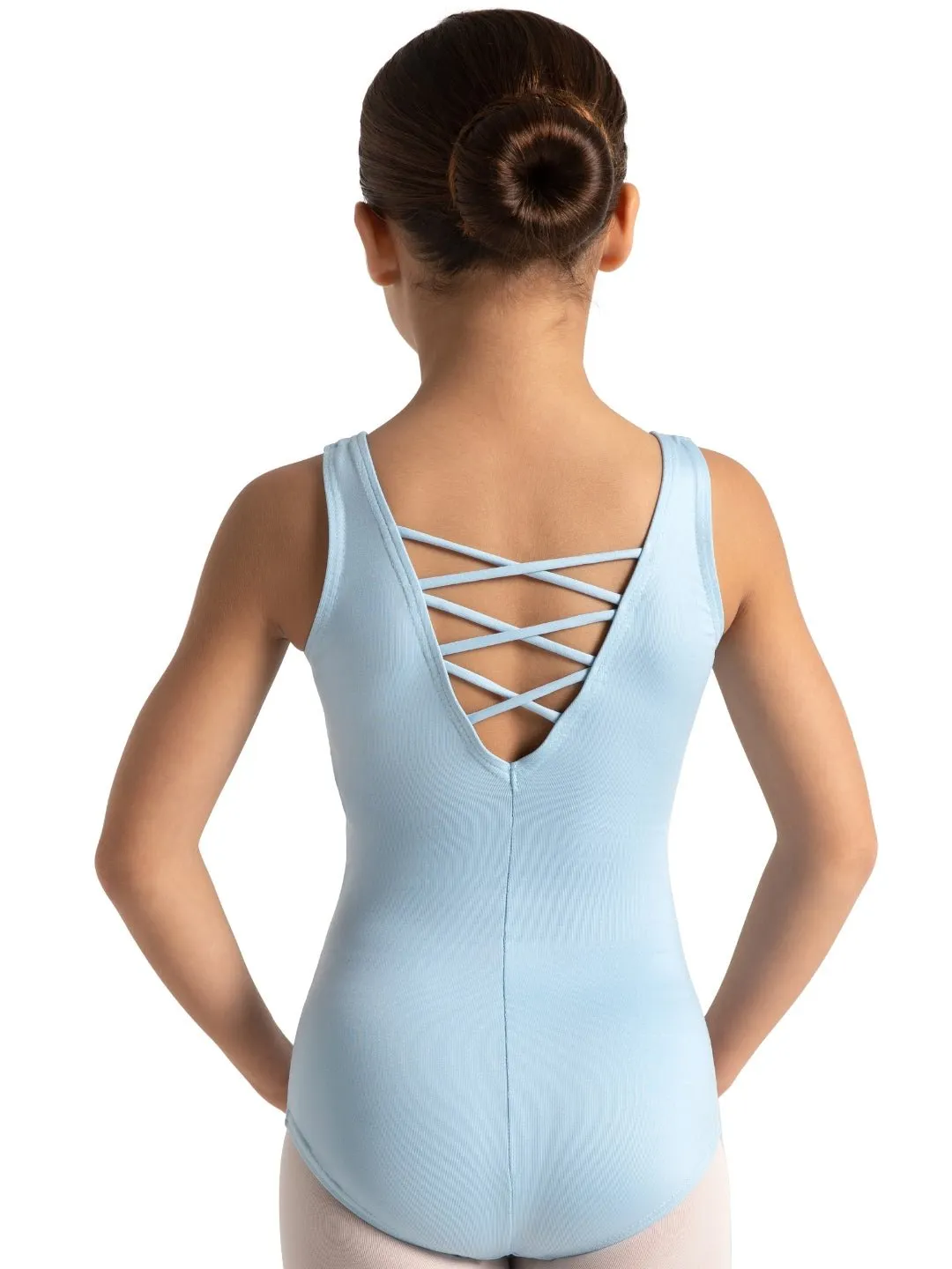 CAPEZIO SE1027C LACE BACK TANK LEOTARD