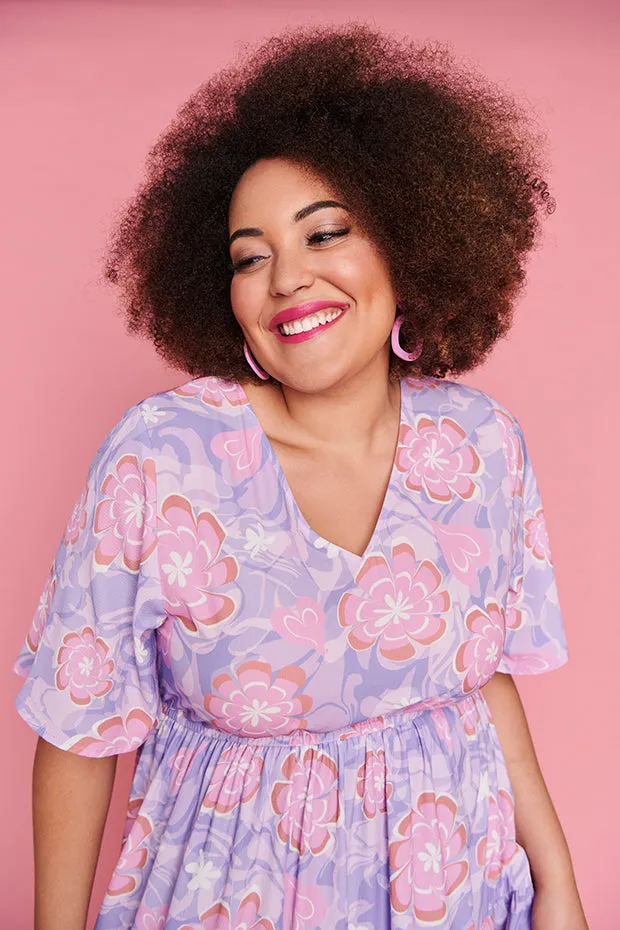 Castle Psychedelic Swirl Dress