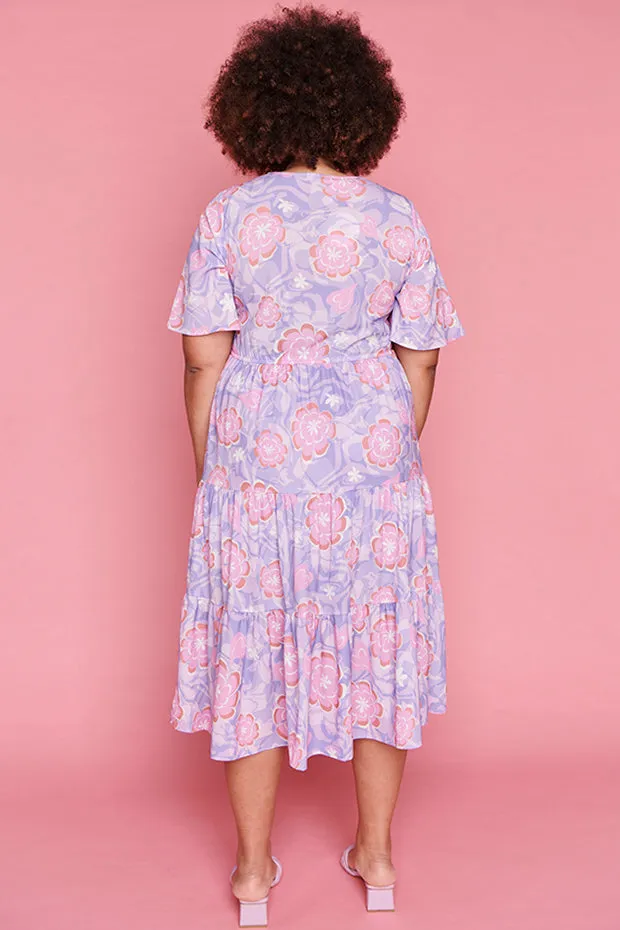 Castle Psychedelic Swirl Dress
