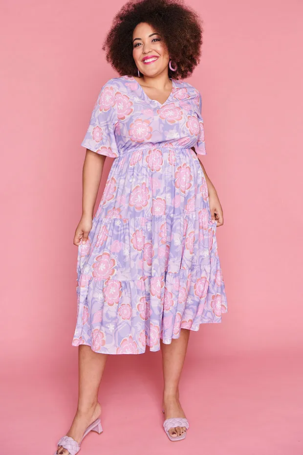 Castle Psychedelic Swirl Dress