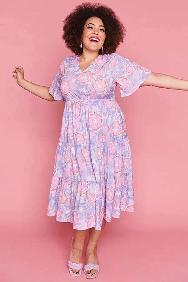 Castle Psychedelic Swirl Dress