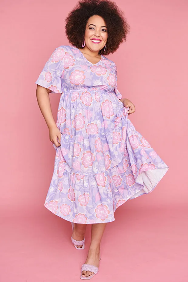 Castle Psychedelic Swirl Dress