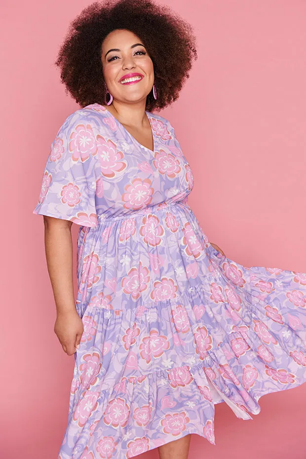 Castle Psychedelic Swirl Dress