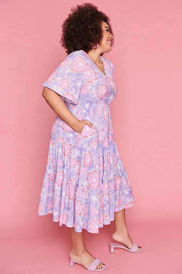 Castle Psychedelic Swirl Dress
