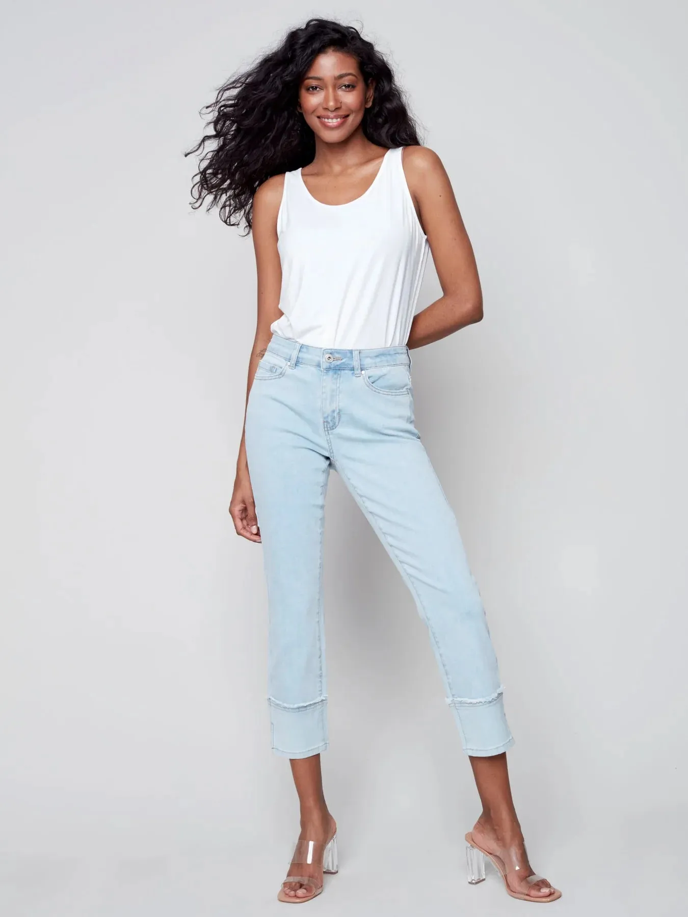 C.B 5336R Cuffed Jean