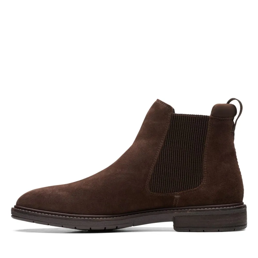 CLARKS CLARKDALE HALL SUEDE BOOT