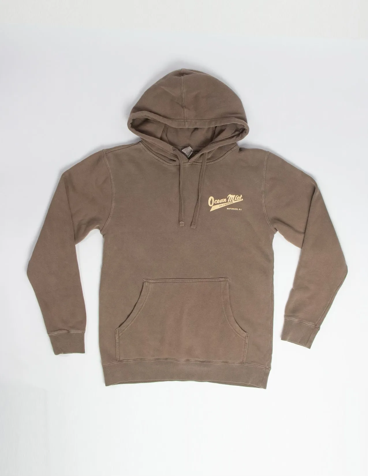 Coffee with Love Pullover Hoodie - CLAY