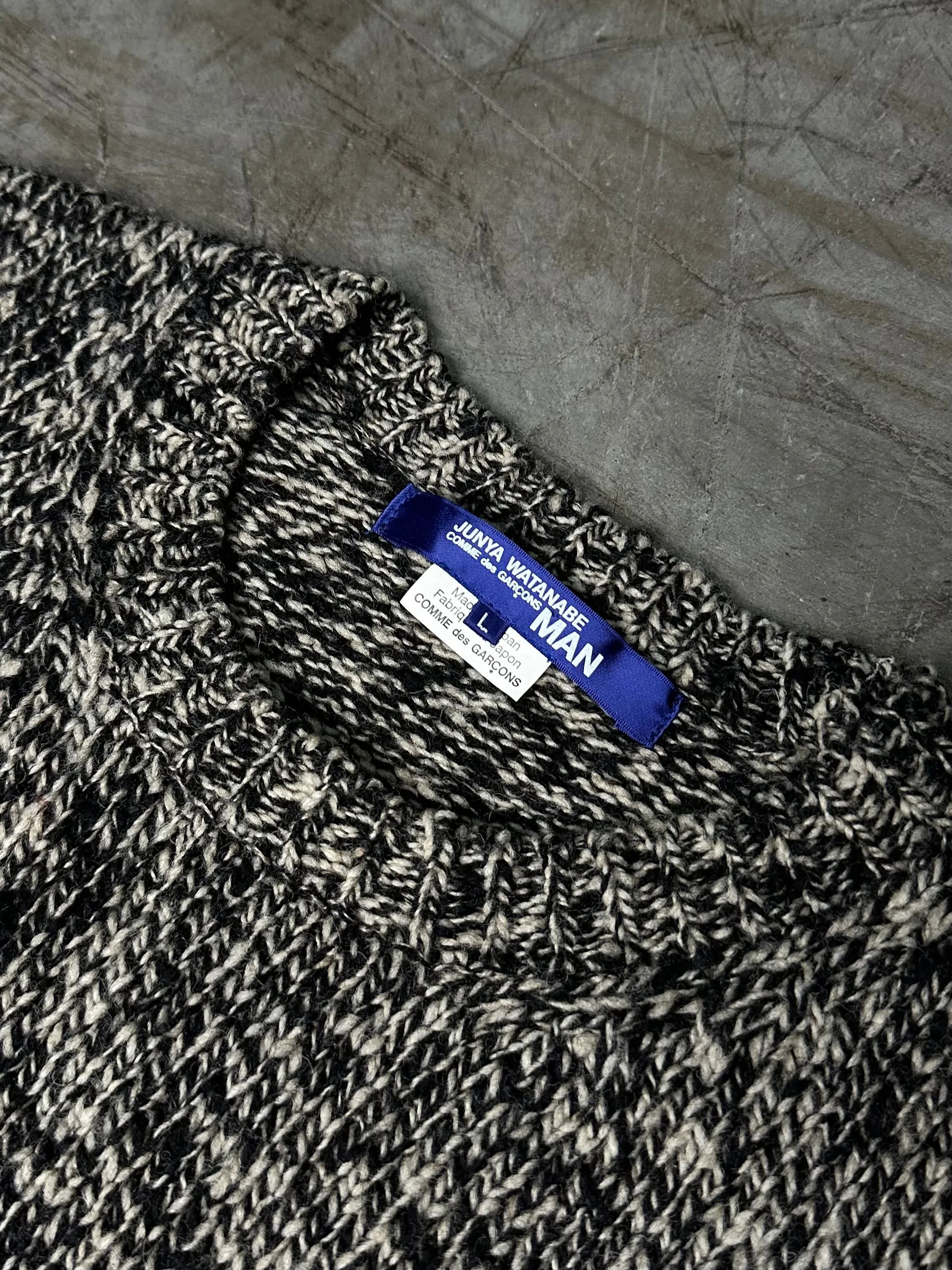 COMME DES GARÇONS JUNYA WANTANABE AD2016 WOOL SWEATER