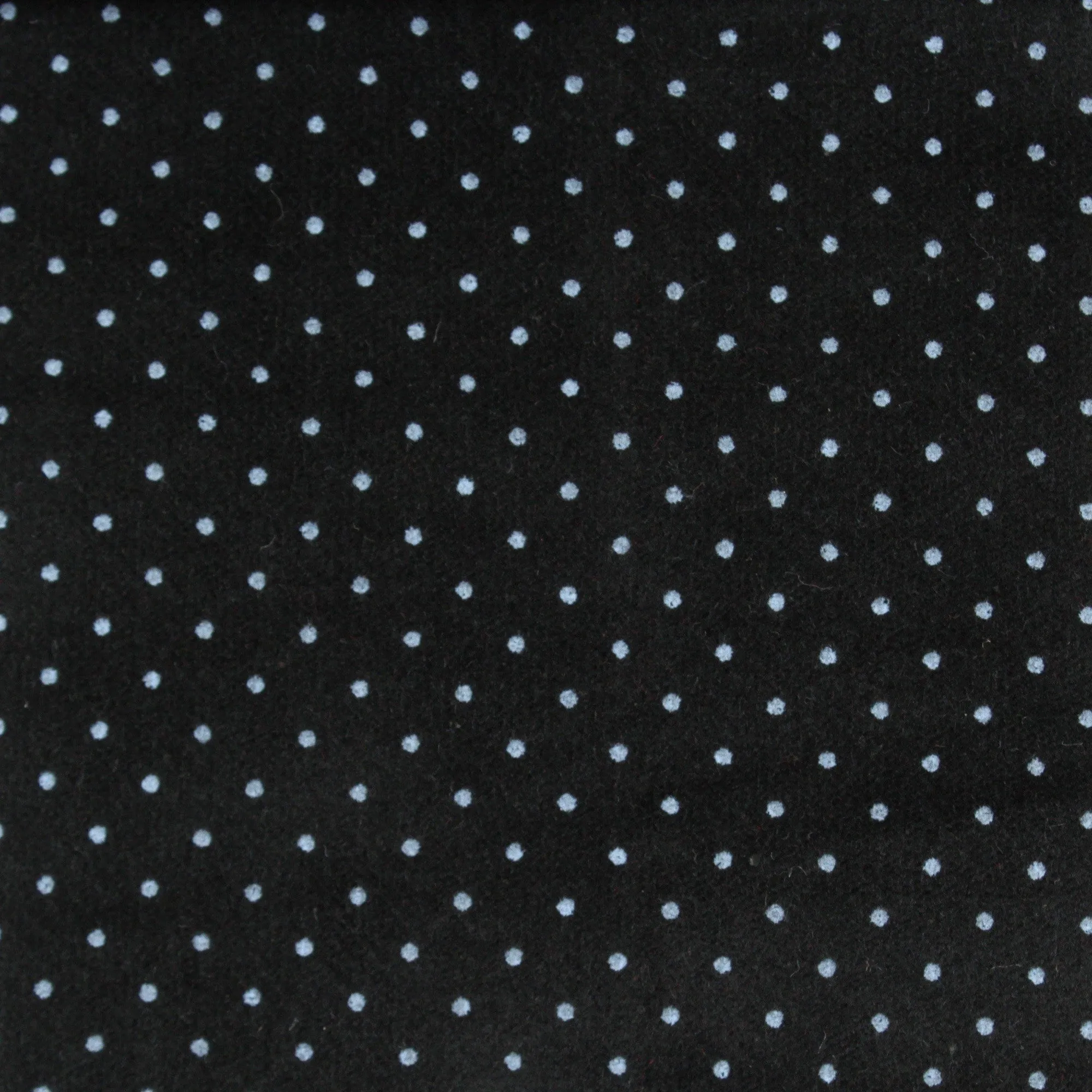 Cotton Stretch Woven Velvet - Dots Print
