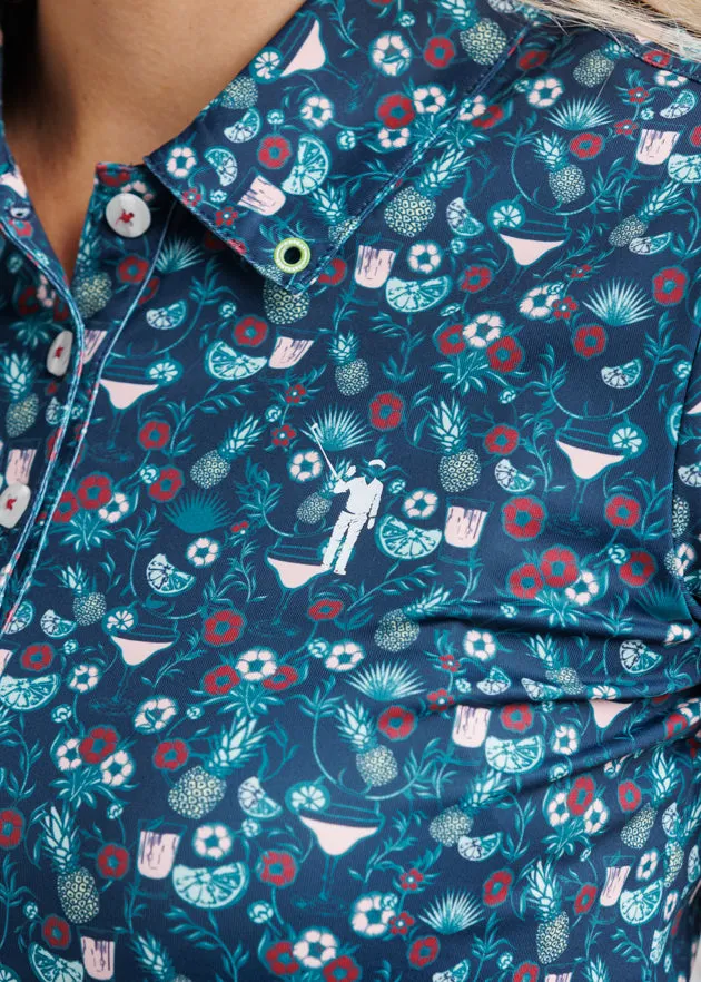 Drinkas N Floritas Women's Polo