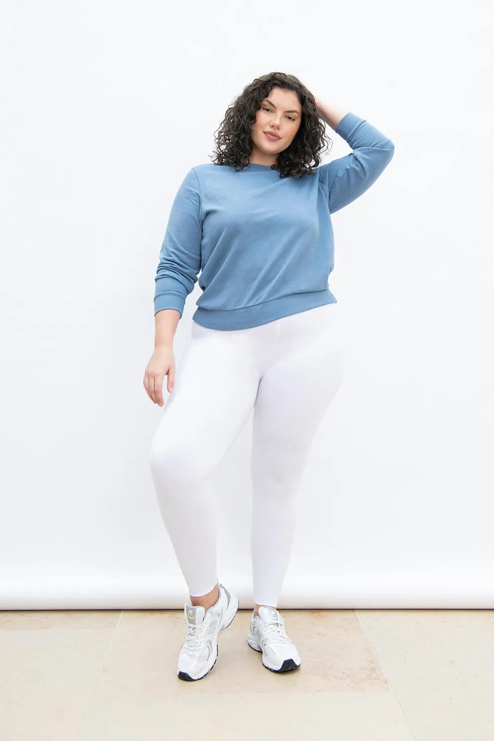 Everyday High Waisted Leggings - White