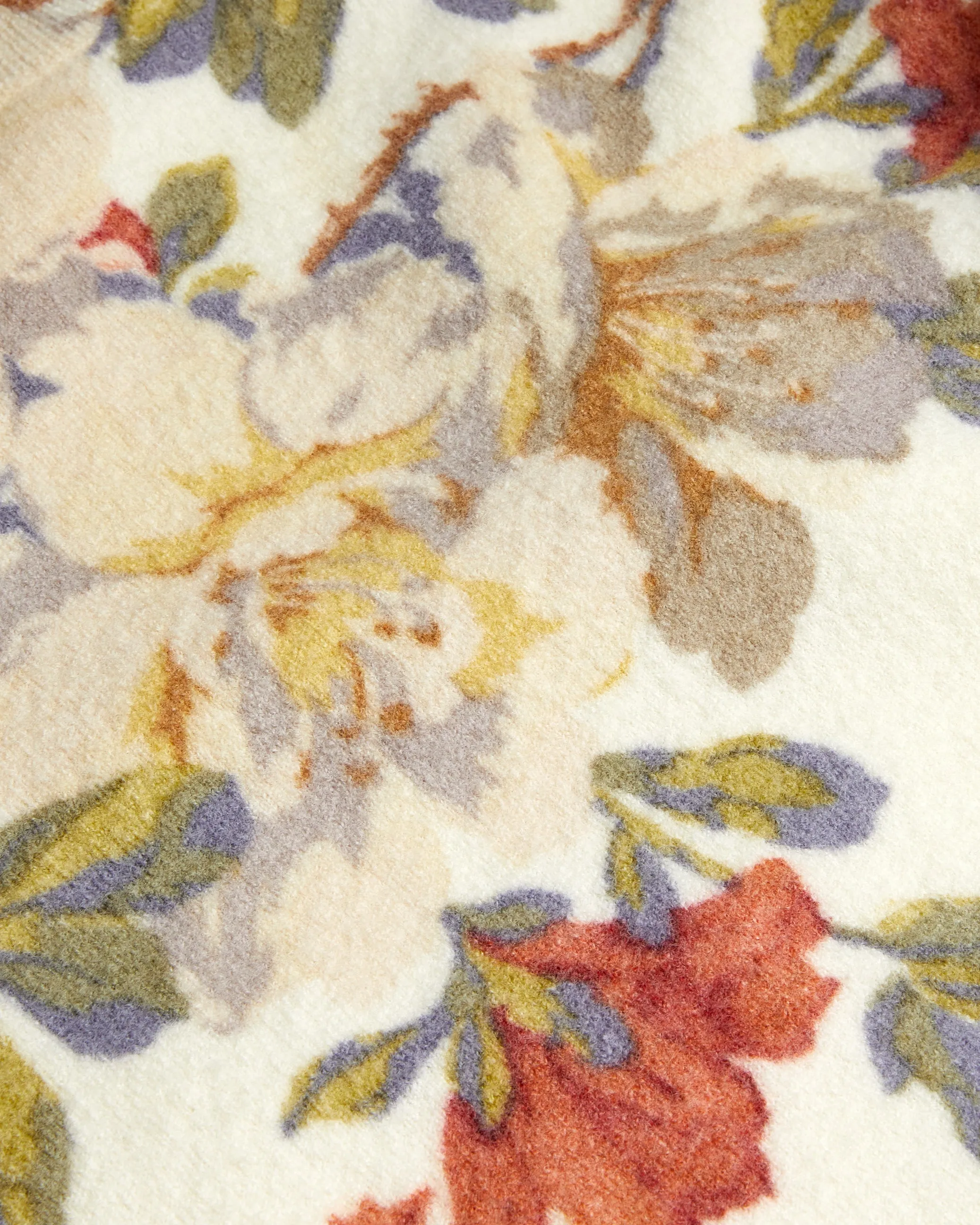 Evhaa Floral Knitted Jumper White
