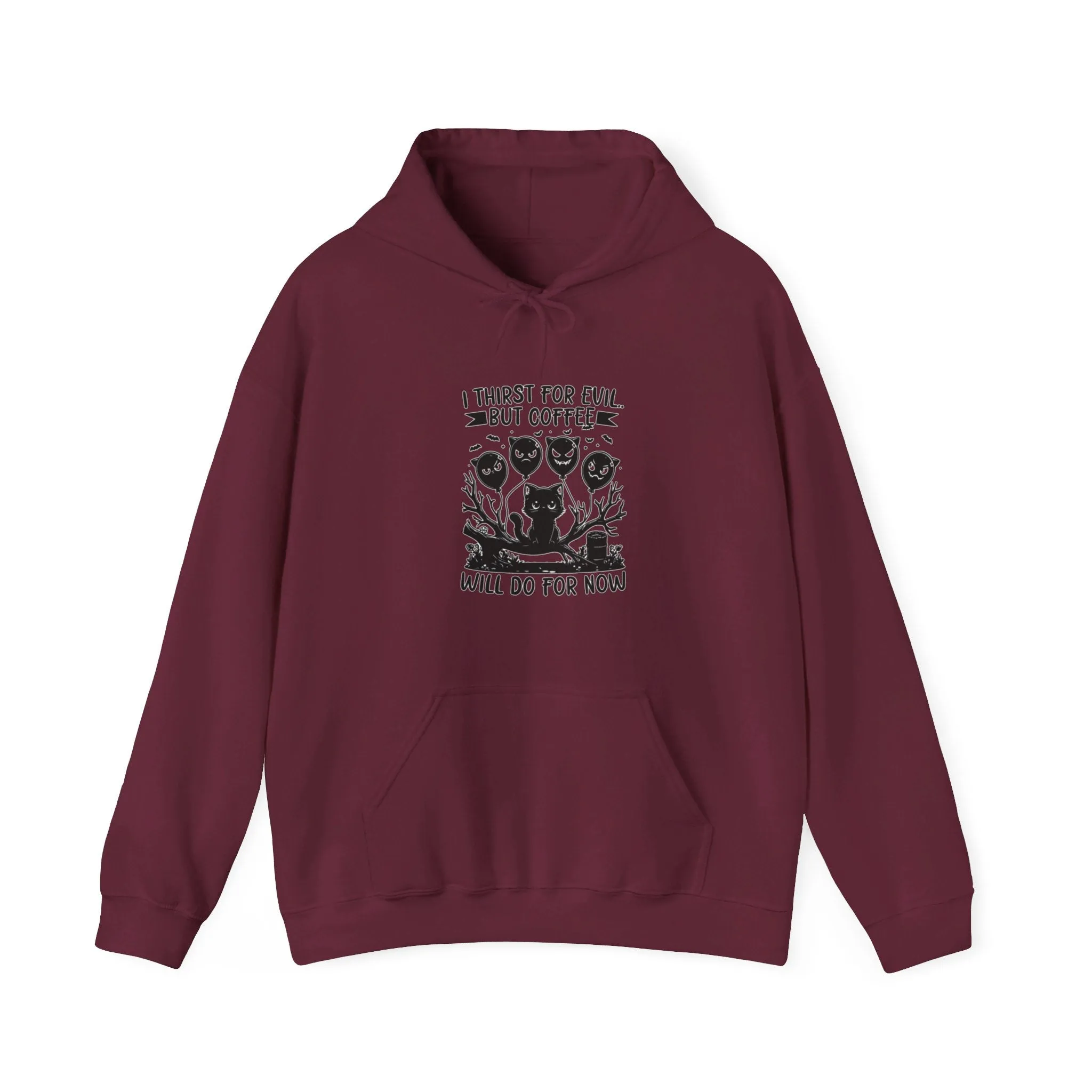 Evil Coffee Unisex Heavy Blend™ Hooded Sweatshirt