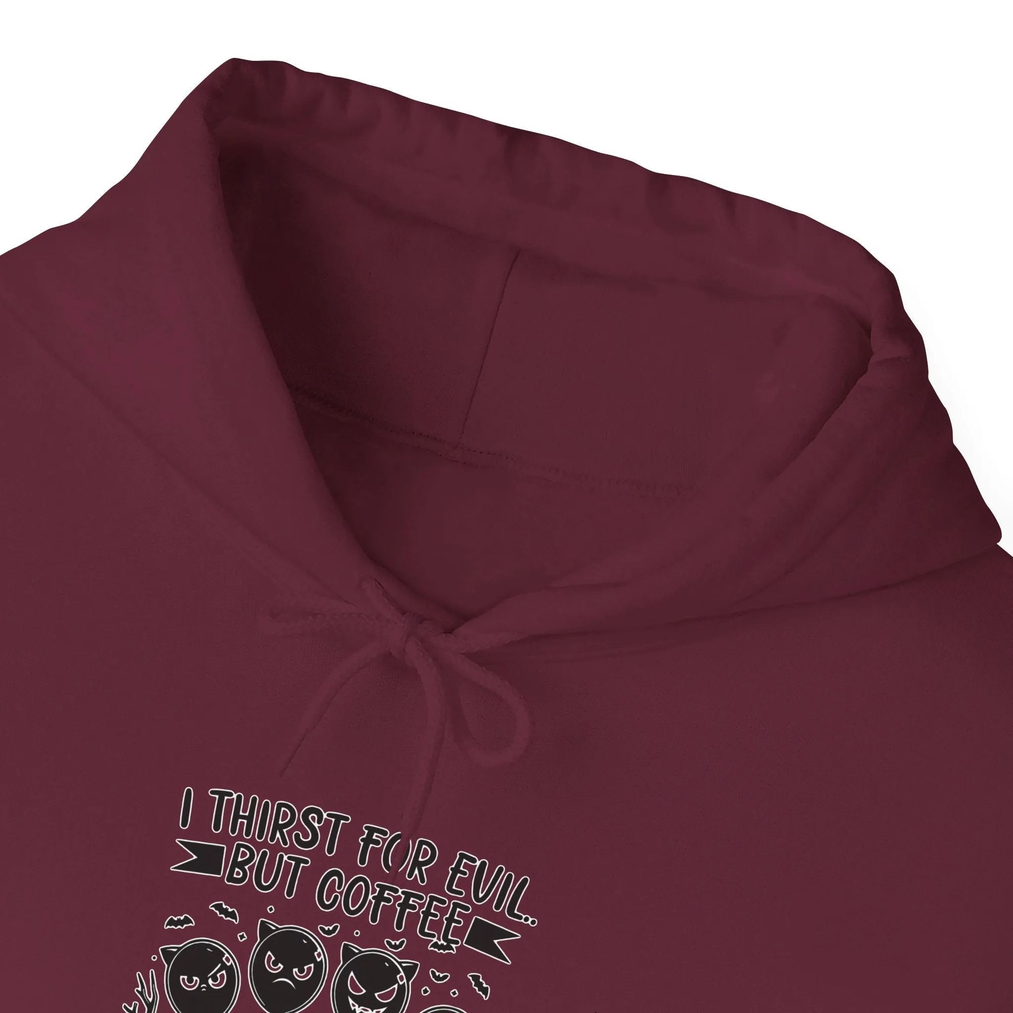 Evil Coffee Unisex Heavy Blend™ Hooded Sweatshirt
