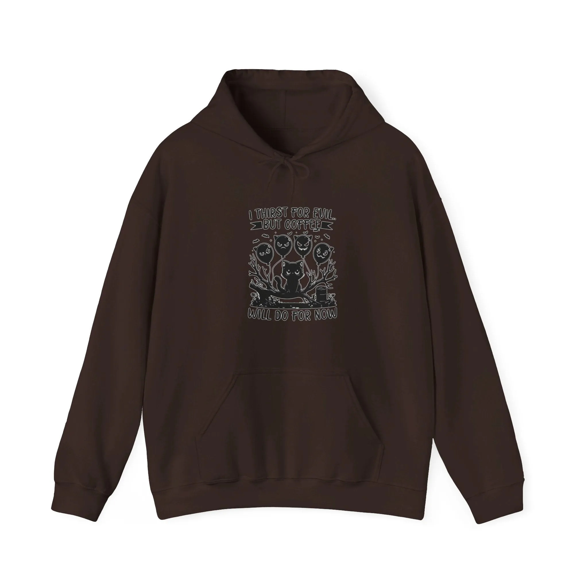 Evil Coffee Unisex Heavy Blend™ Hooded Sweatshirt