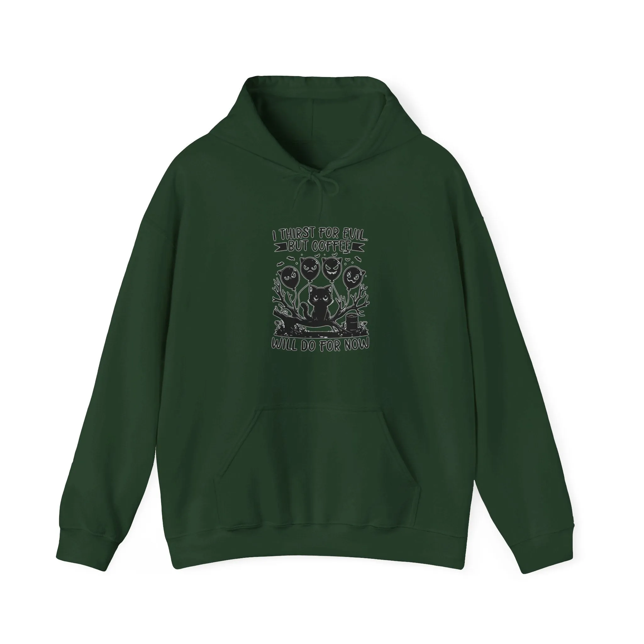 Evil Coffee Unisex Heavy Blend™ Hooded Sweatshirt