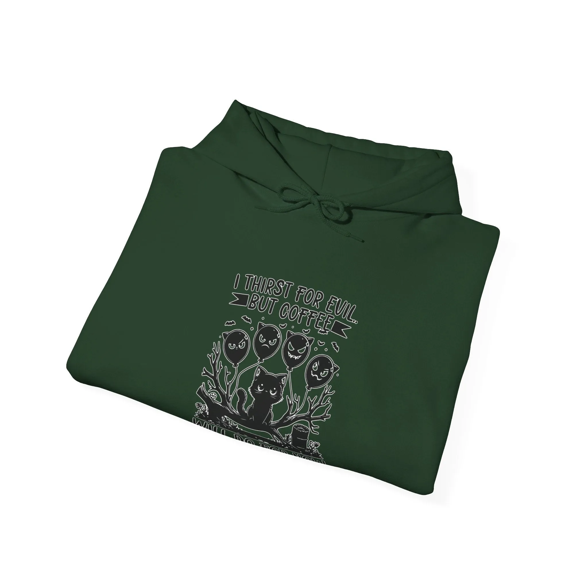 Evil Coffee Unisex Heavy Blend™ Hooded Sweatshirt