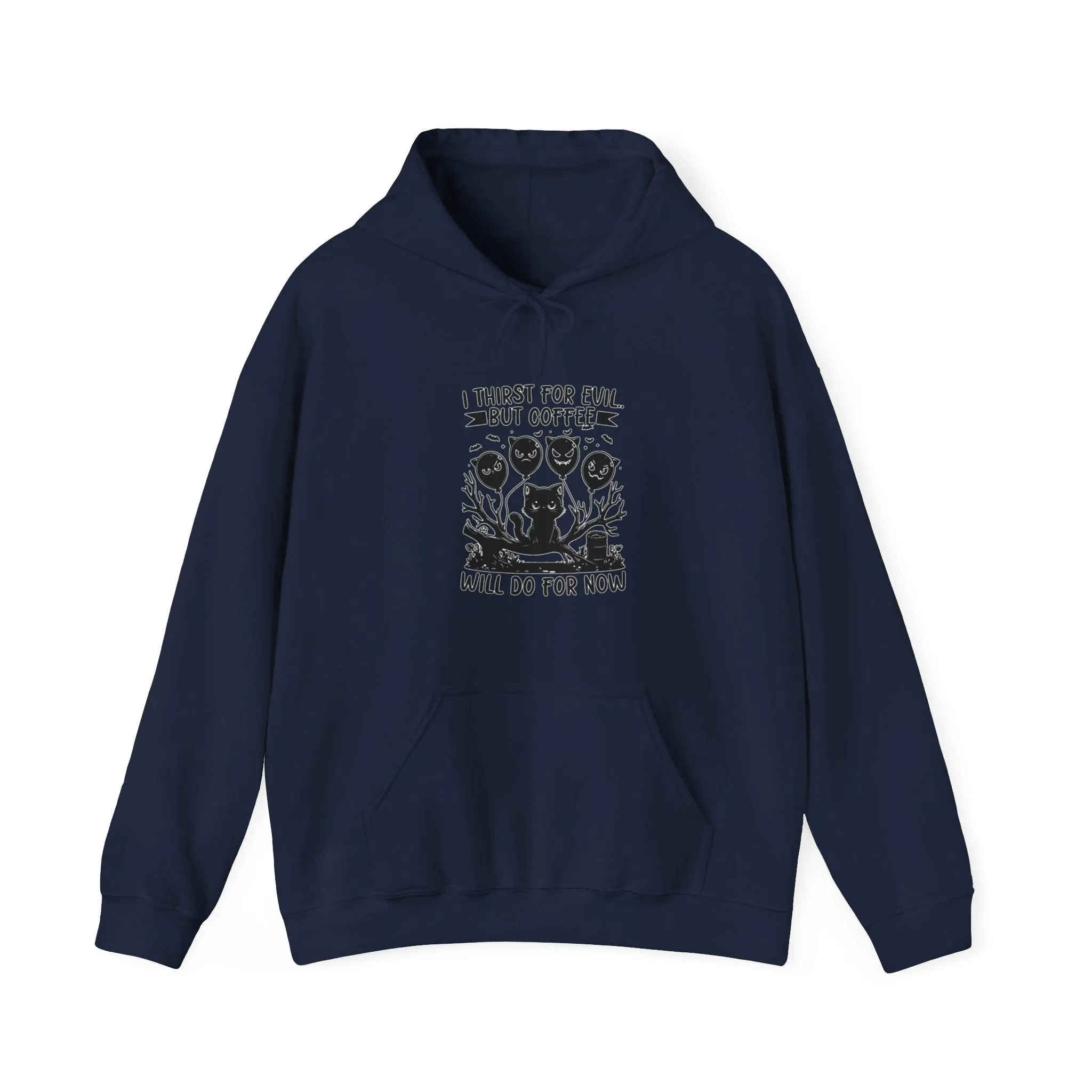 Evil Coffee Unisex Heavy Blend™ Hooded Sweatshirt