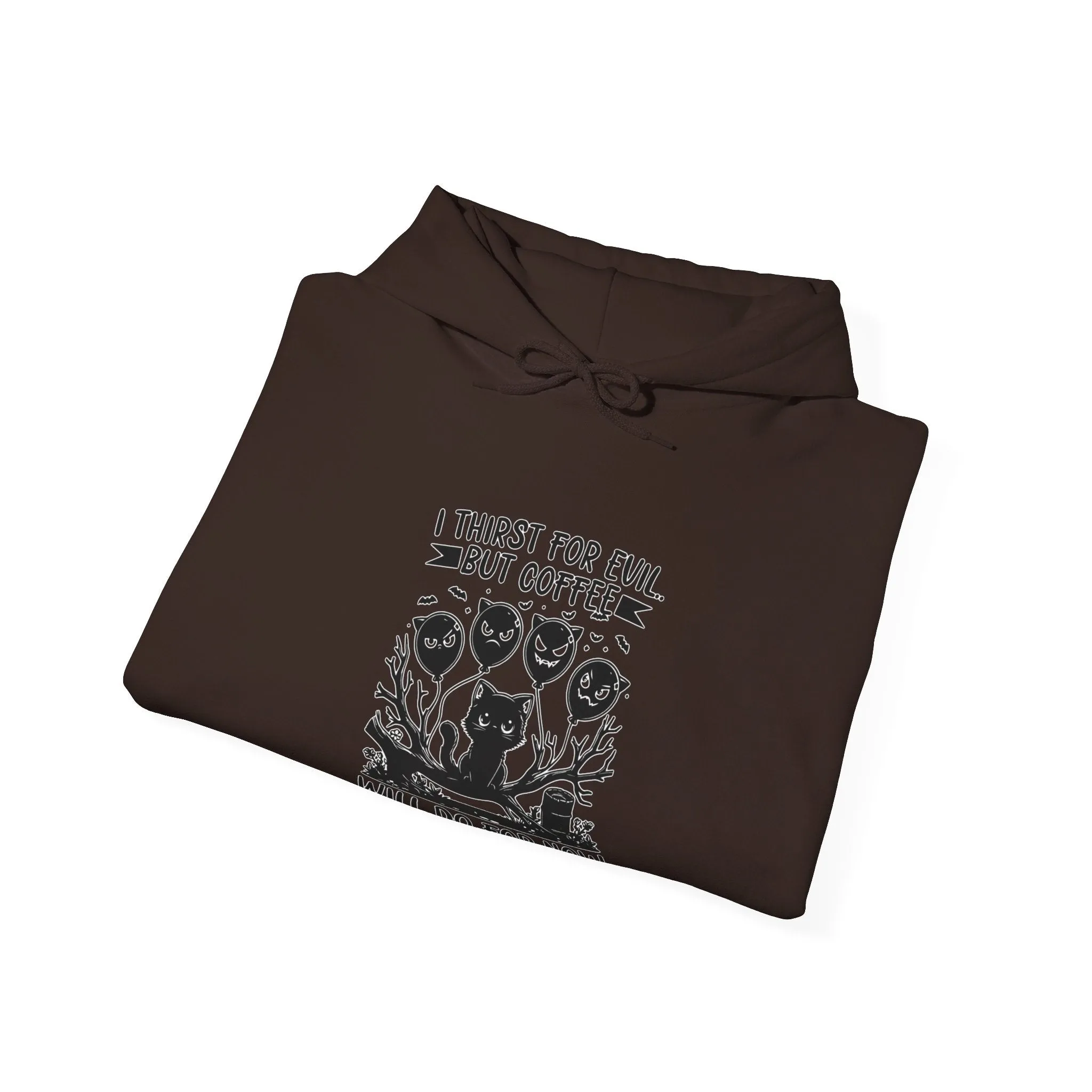 Evil Coffee Unisex Heavy Blend™ Hooded Sweatshirt