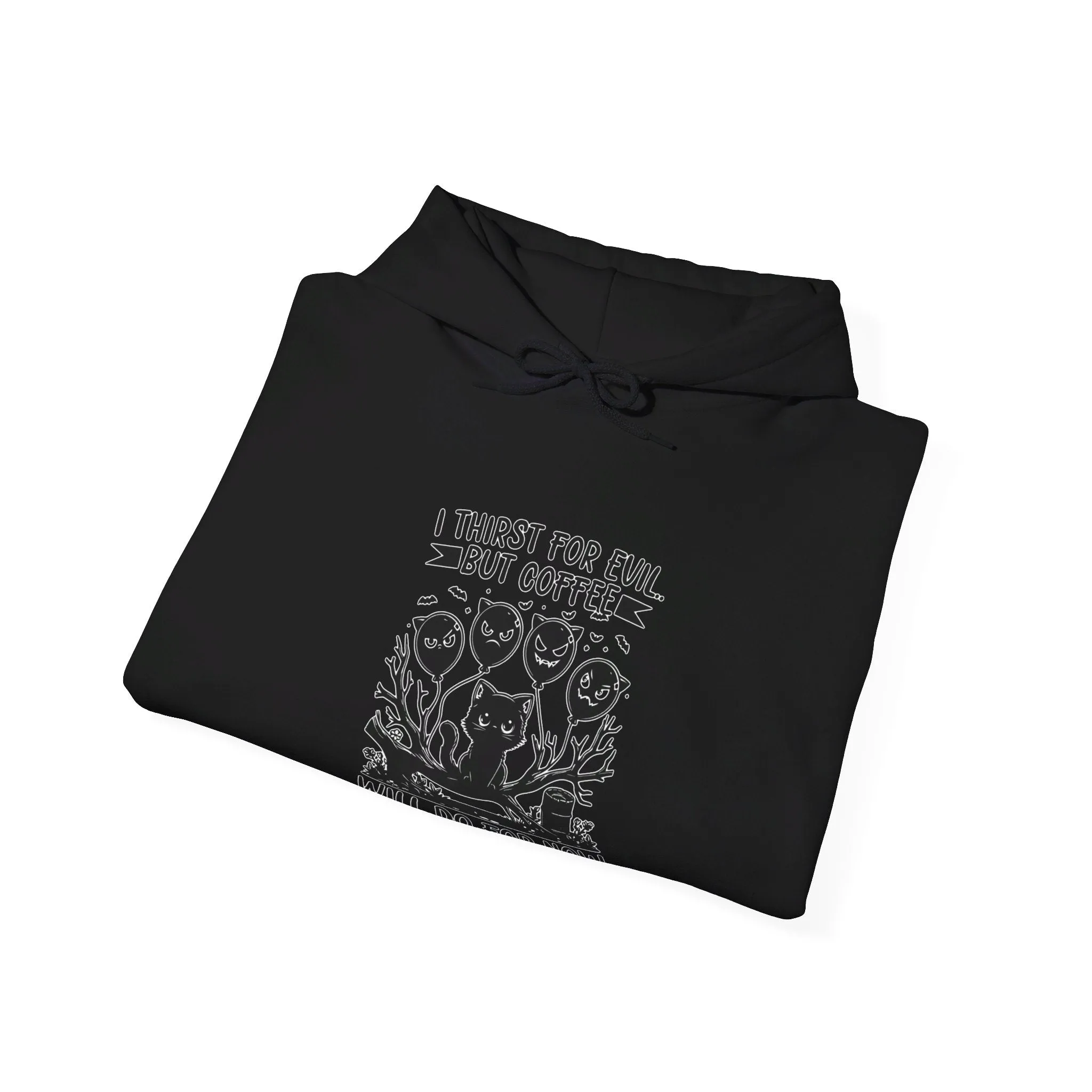 Evil Coffee Unisex Heavy Blend™ Hooded Sweatshirt