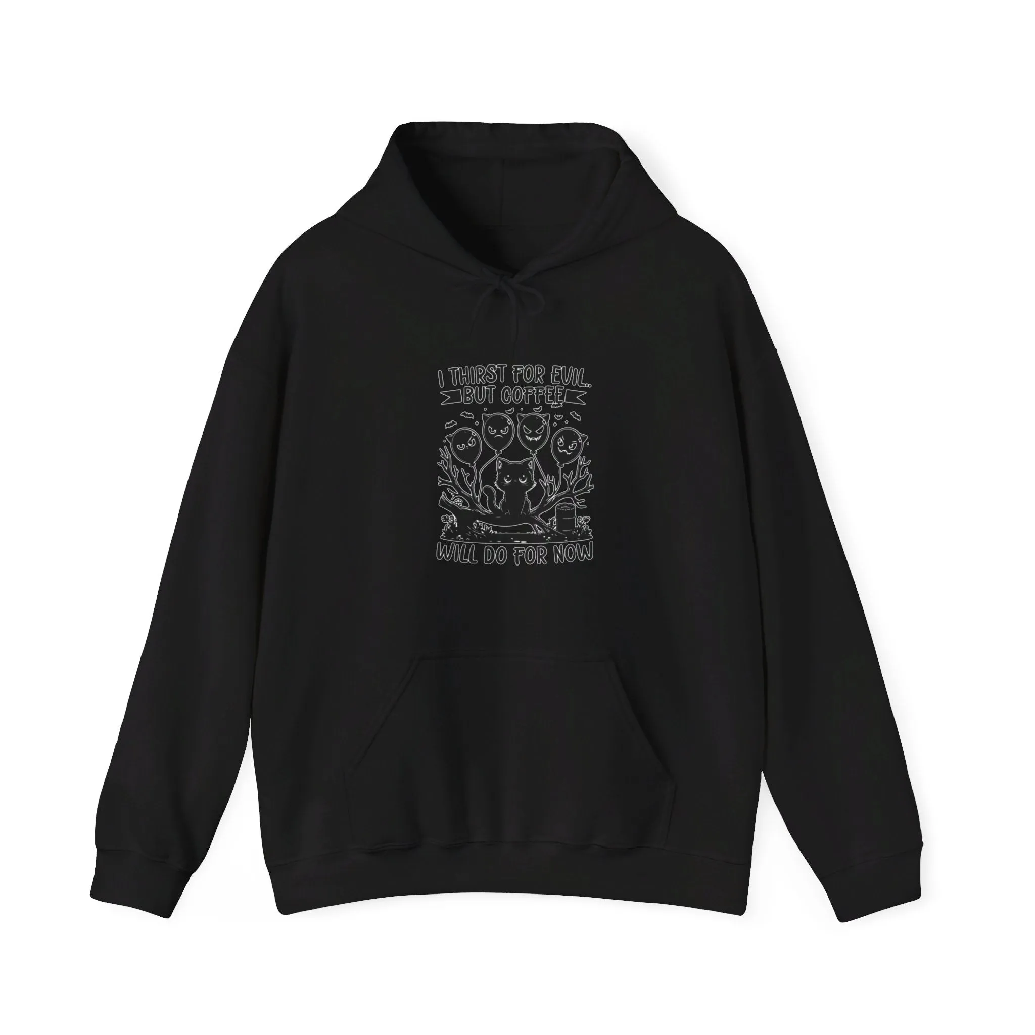 Evil Coffee Unisex Heavy Blend™ Hooded Sweatshirt