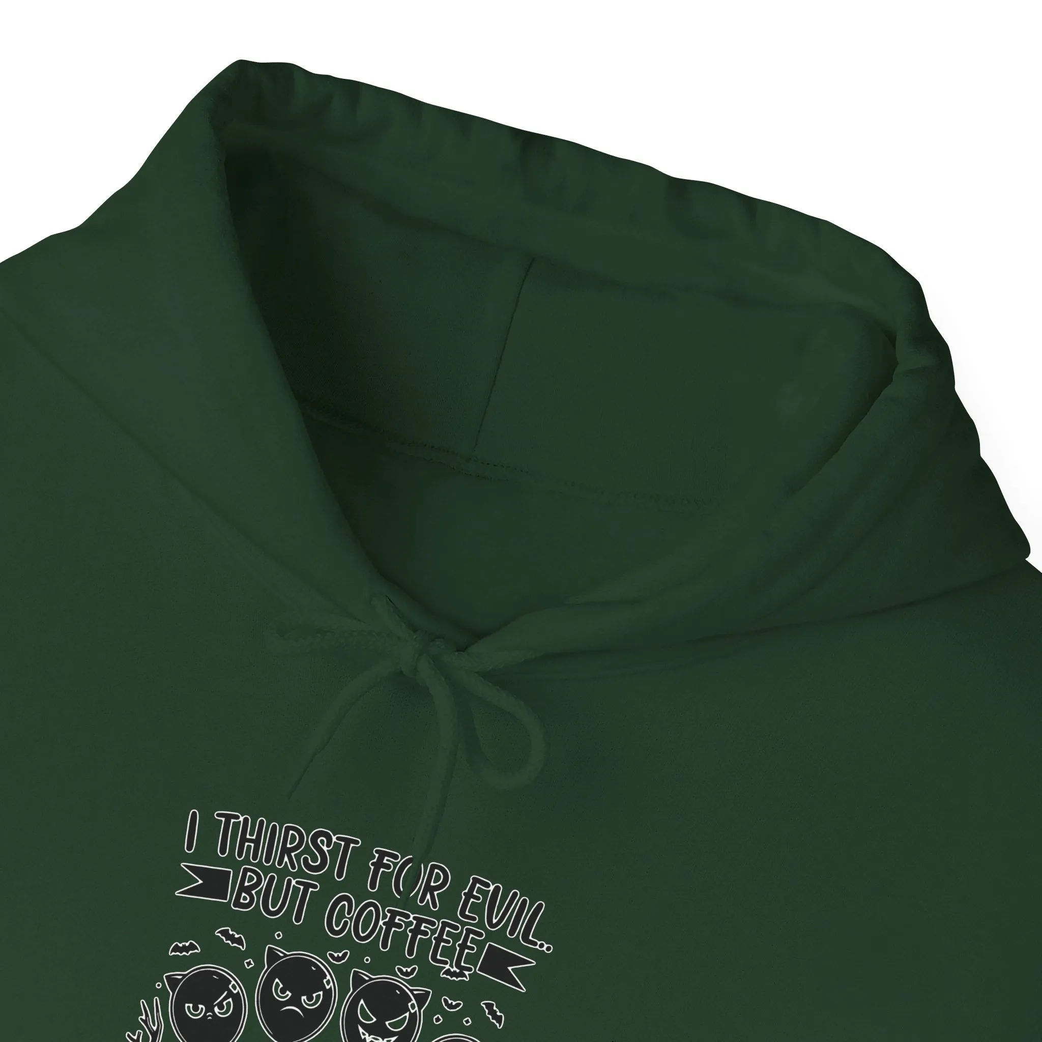 Evil Coffee Unisex Heavy Blend™ Hooded Sweatshirt