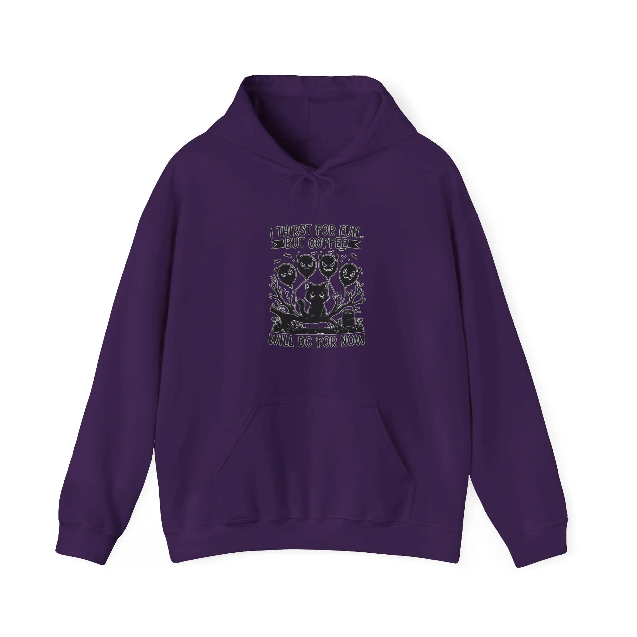 Evil Coffee Unisex Heavy Blend™ Hooded Sweatshirt