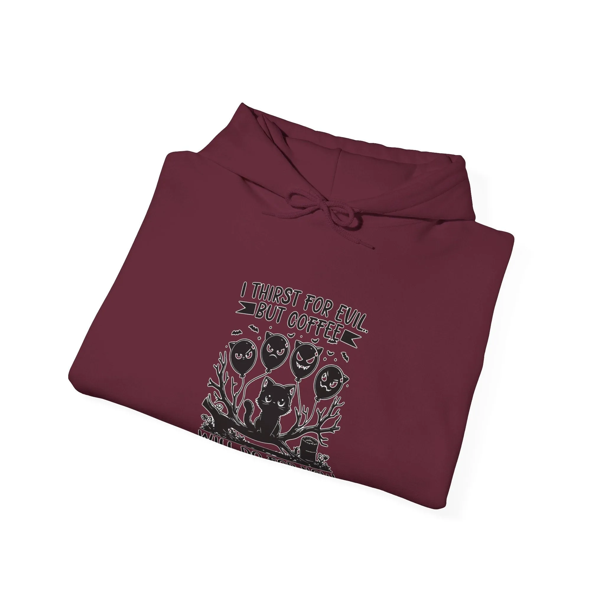 Evil Coffee Unisex Heavy Blend™ Hooded Sweatshirt
