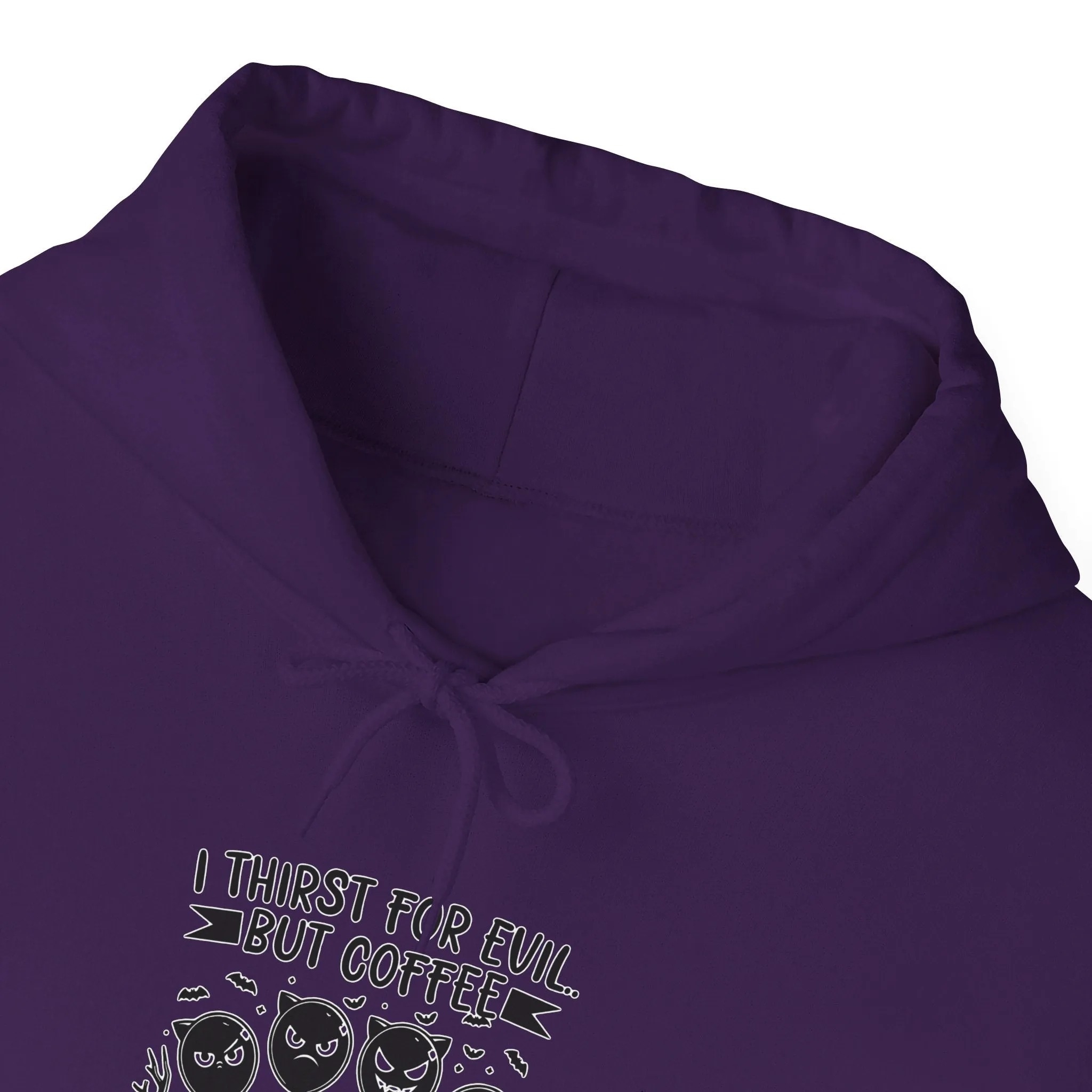 Evil Coffee Unisex Heavy Blend™ Hooded Sweatshirt