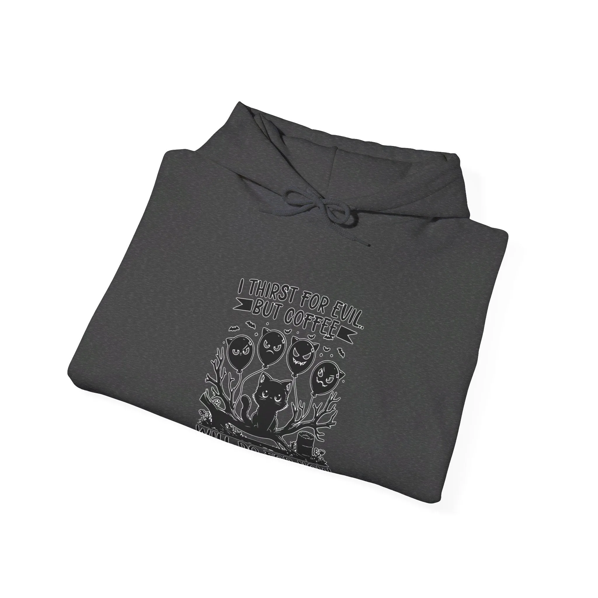 Evil Coffee Unisex Heavy Blend™ Hooded Sweatshirt