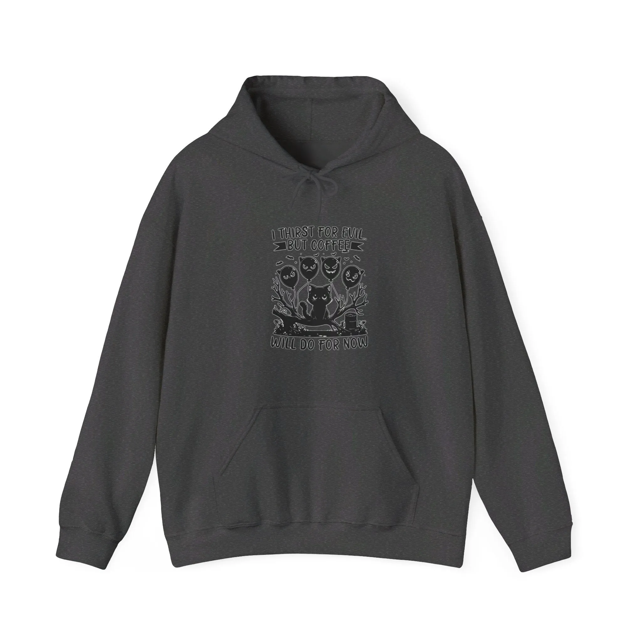 Evil Coffee Unisex Heavy Blend™ Hooded Sweatshirt