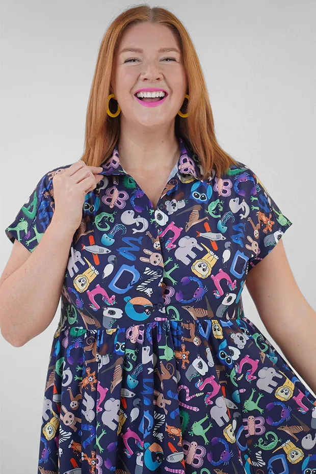 Frankie Alpha Animals Dress