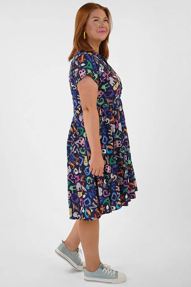 Frankie Alpha Animals Dress