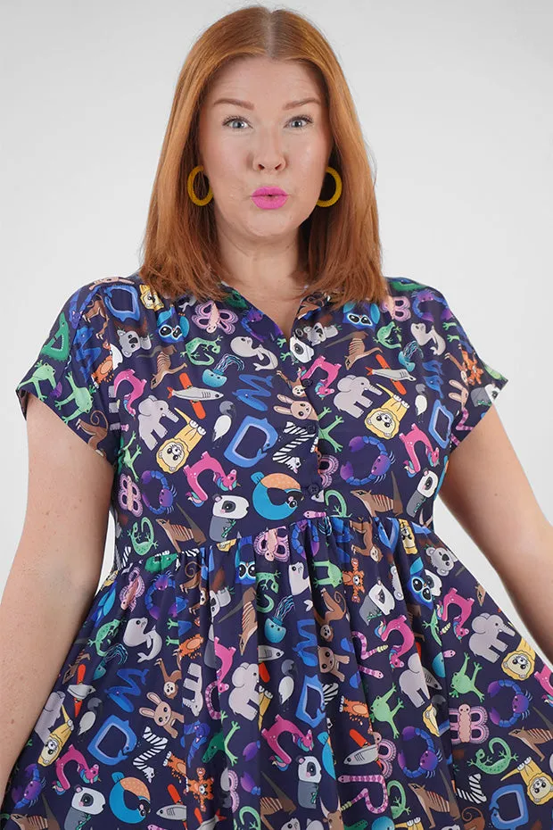 Frankie Alpha Animals Dress