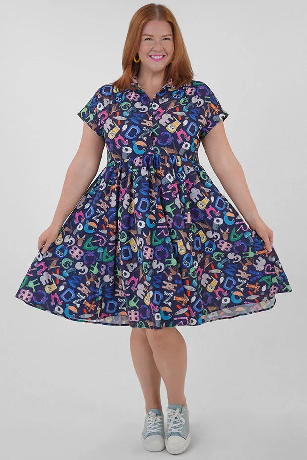 Frankie Alpha Animals Dress