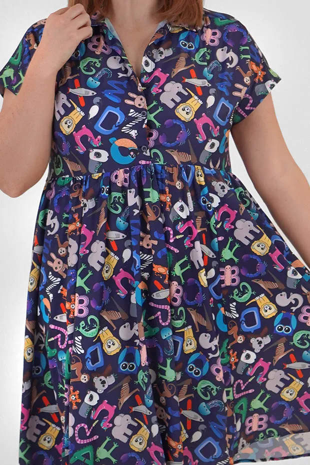 Frankie Alpha Animals Dress