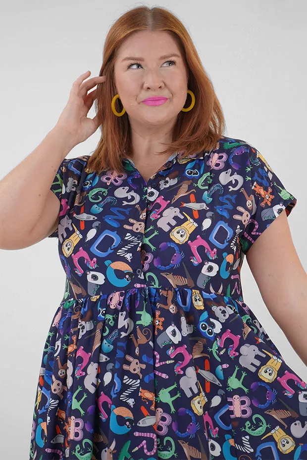 Frankie Alpha Animals Dress
